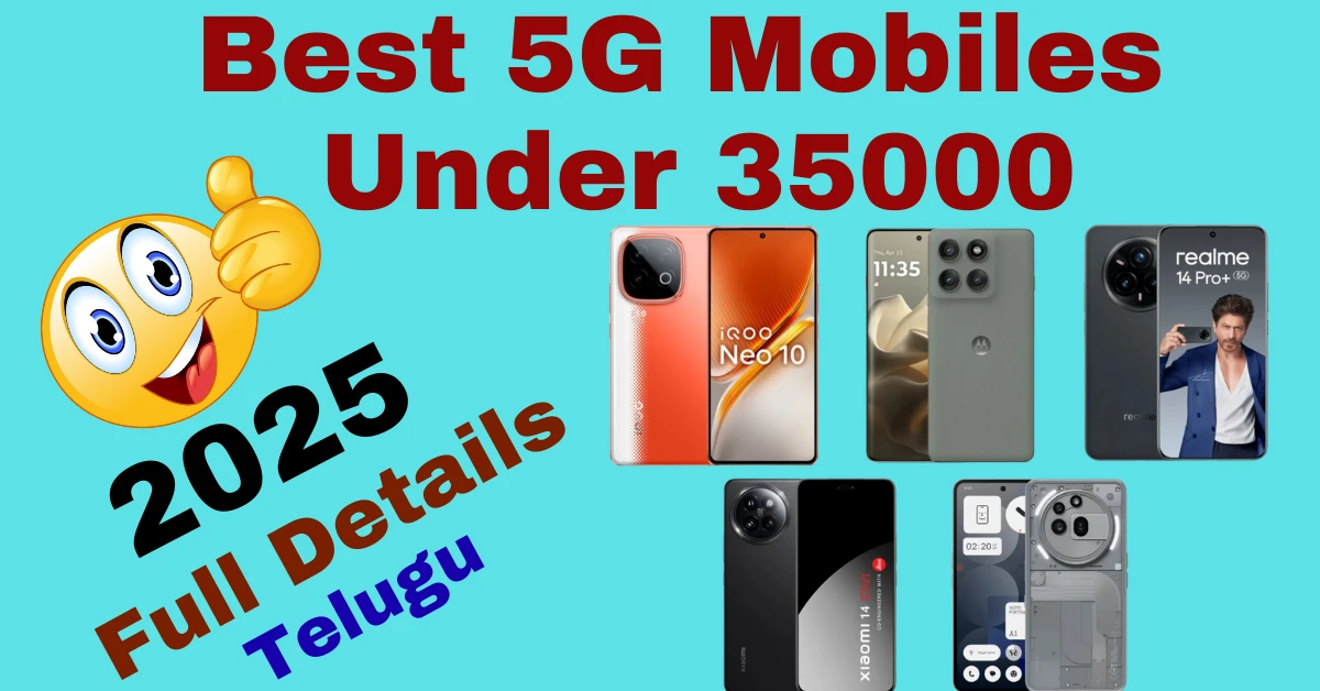 Best 5G Mobiles Under 35000