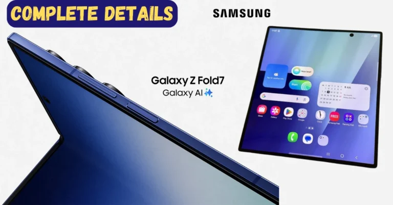 Samsung Z Fold Complete Details