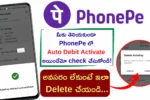 phonepe auto pay deactivation